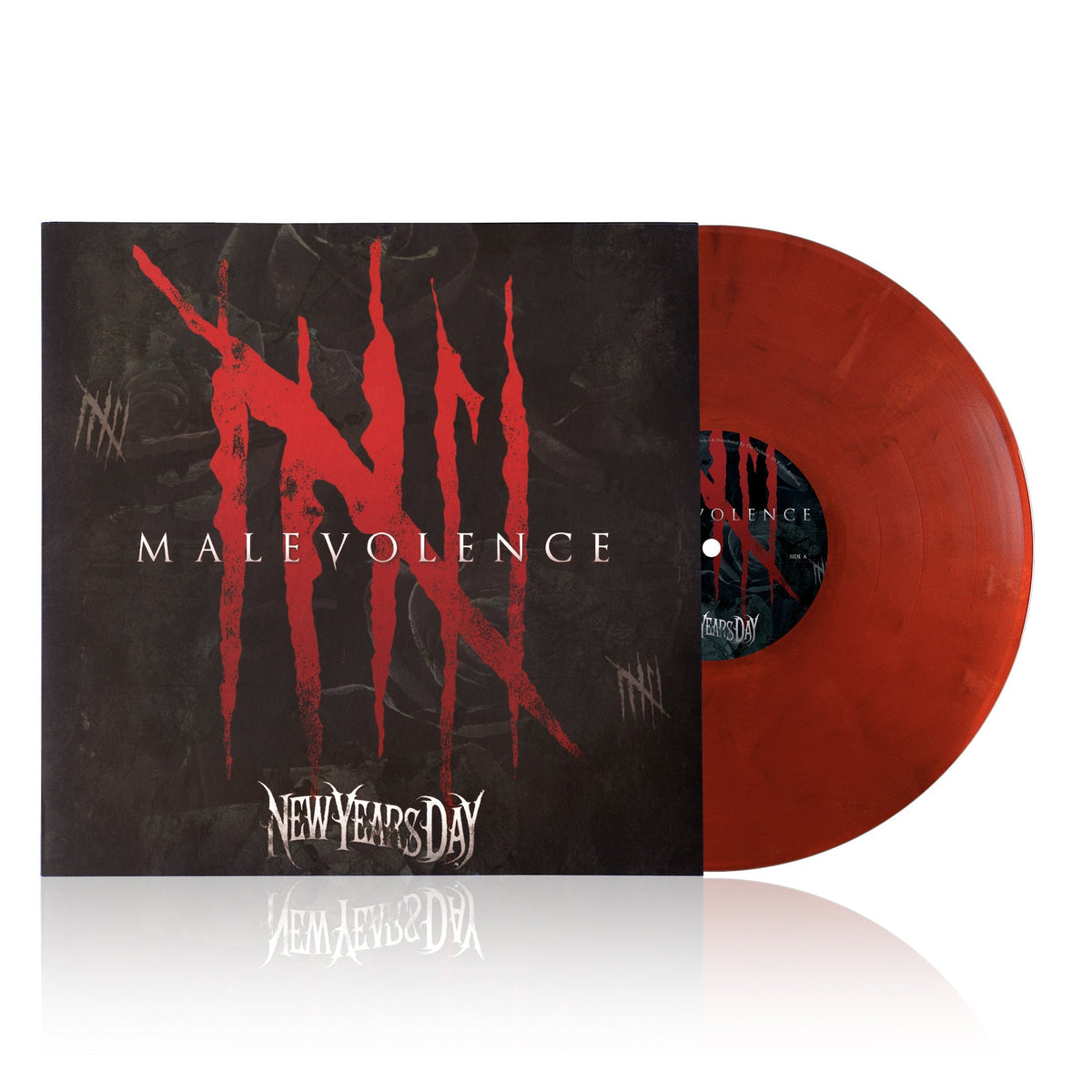 NEW YEARS DAY'MALEVOLENCE' LP (10th Anniversary Edition, Crimson Moon Vinyl)