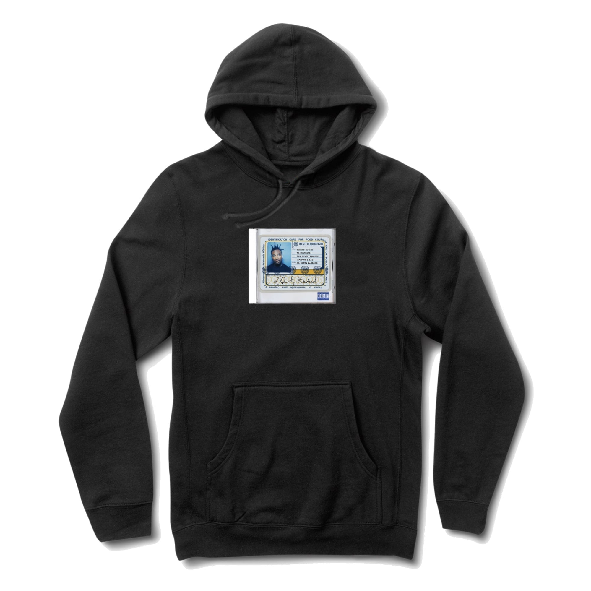CD Hoodie Black Front