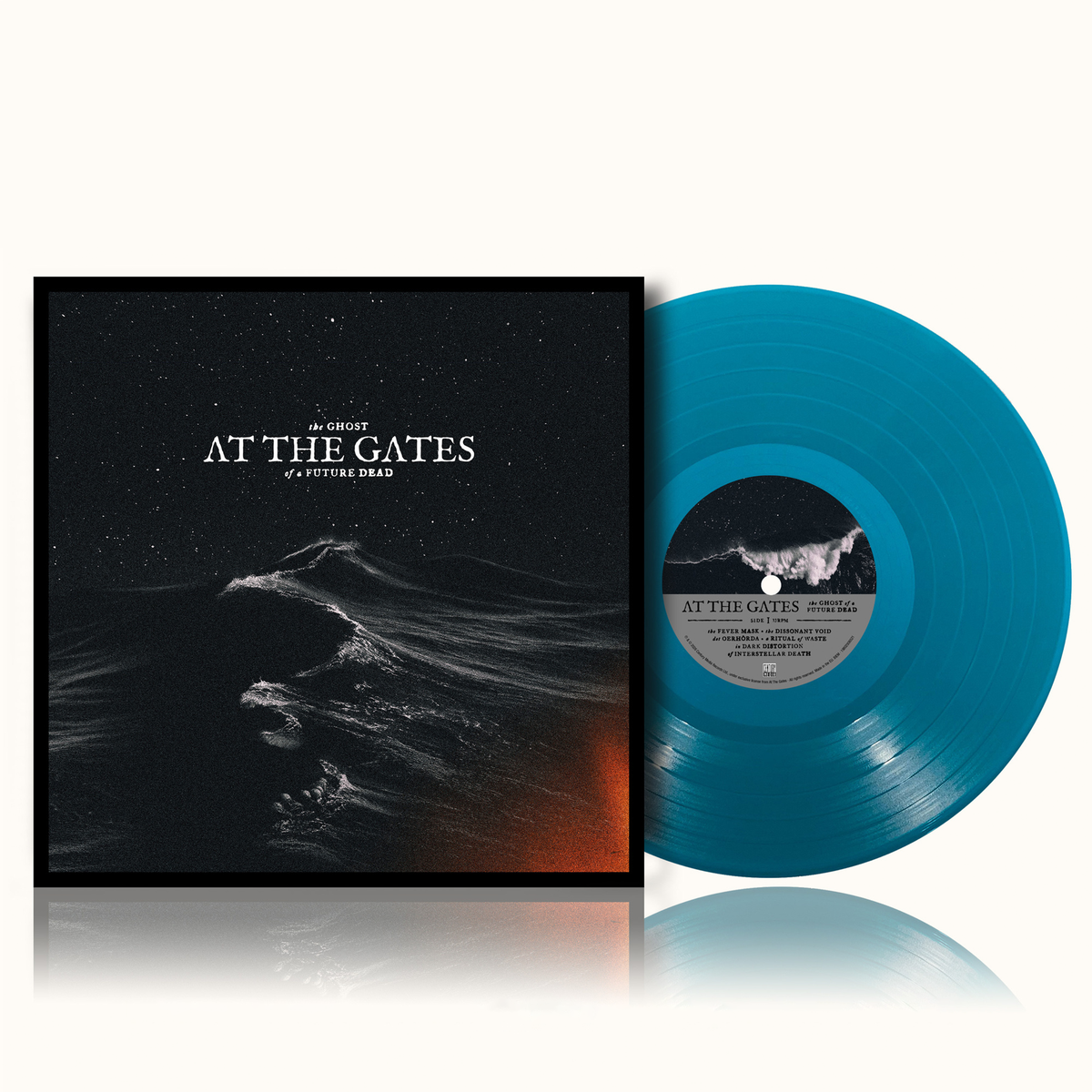 AT THE GATES'THE GHOST OF A FUTURE DEAD' LP (Translucent Sea Blue Vinyl)