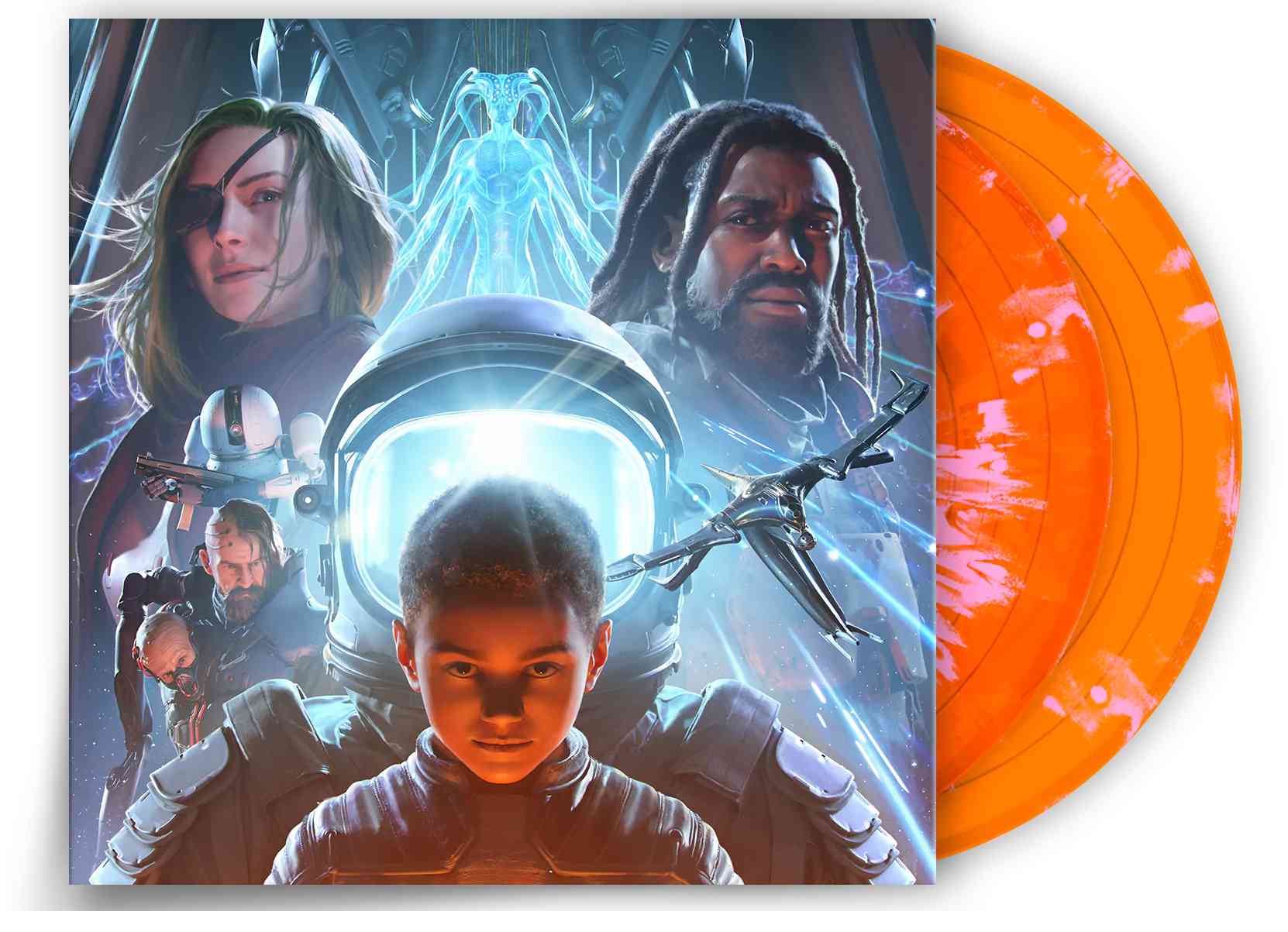 COHEED AND CAMBRIA 'VAXIS II: A WINDOW OF THE WAKING MIND' LIMITED EDITION ORANGE WITH PINK SWIRL 2LP – ONLY 1000 MADE