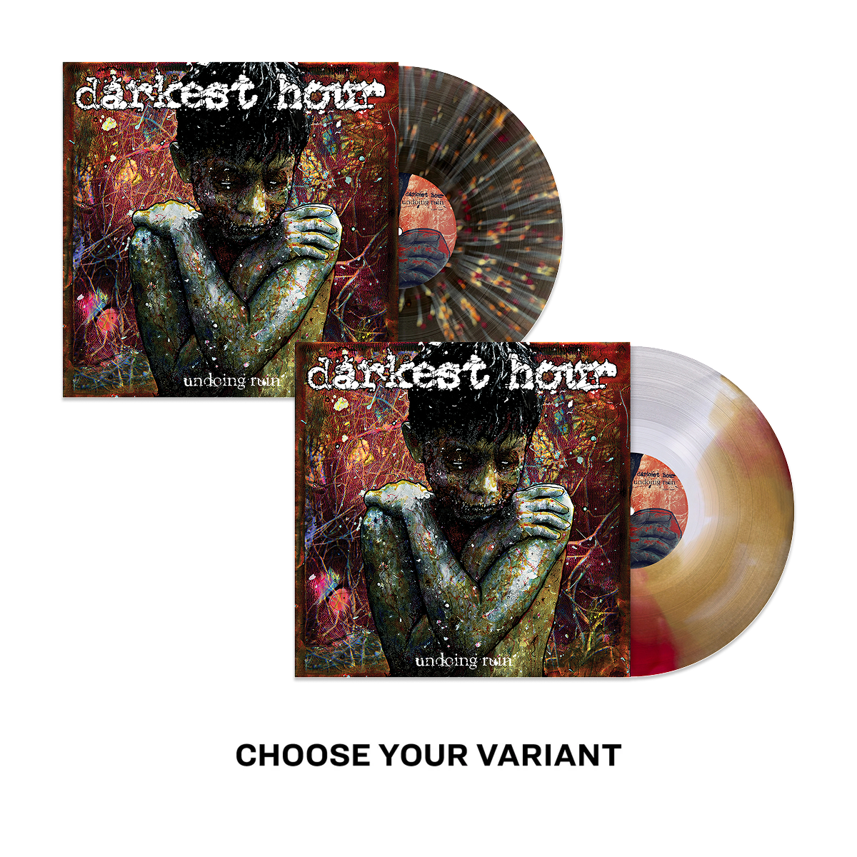 DARKEST HOUR'UNDOING RUIN' LP (Exclusive ' Limited to 250 Each, Various Color Vinyl)
