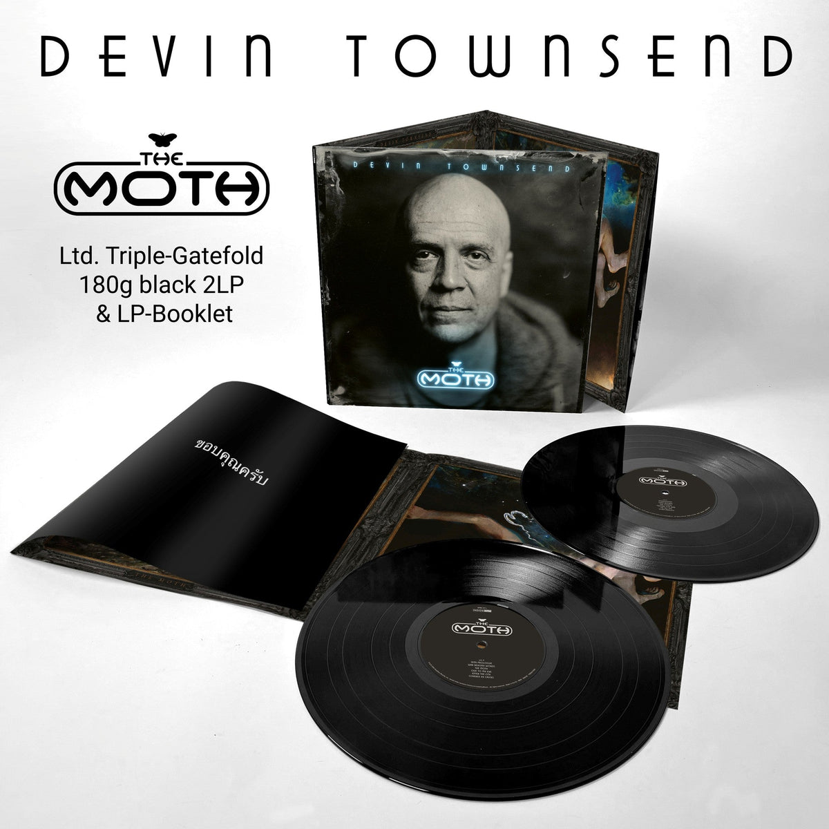 DEVIN TOWNSEND'THE MOTH' 2LP