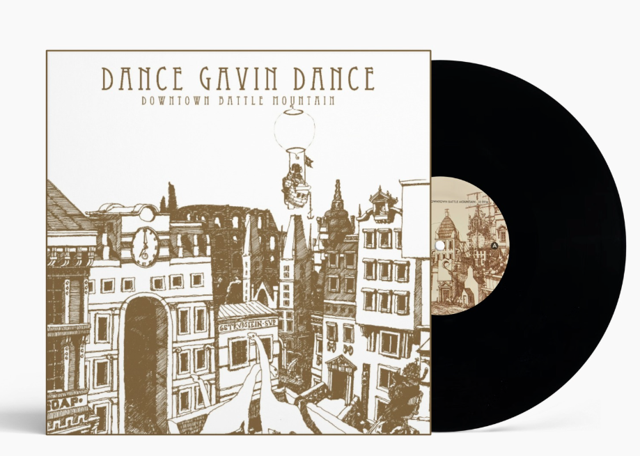 DANCE GAVIN DANCE 'DOWNTOWN BATTLE MOUNTAIN' LP (Eco Black Vinyl)