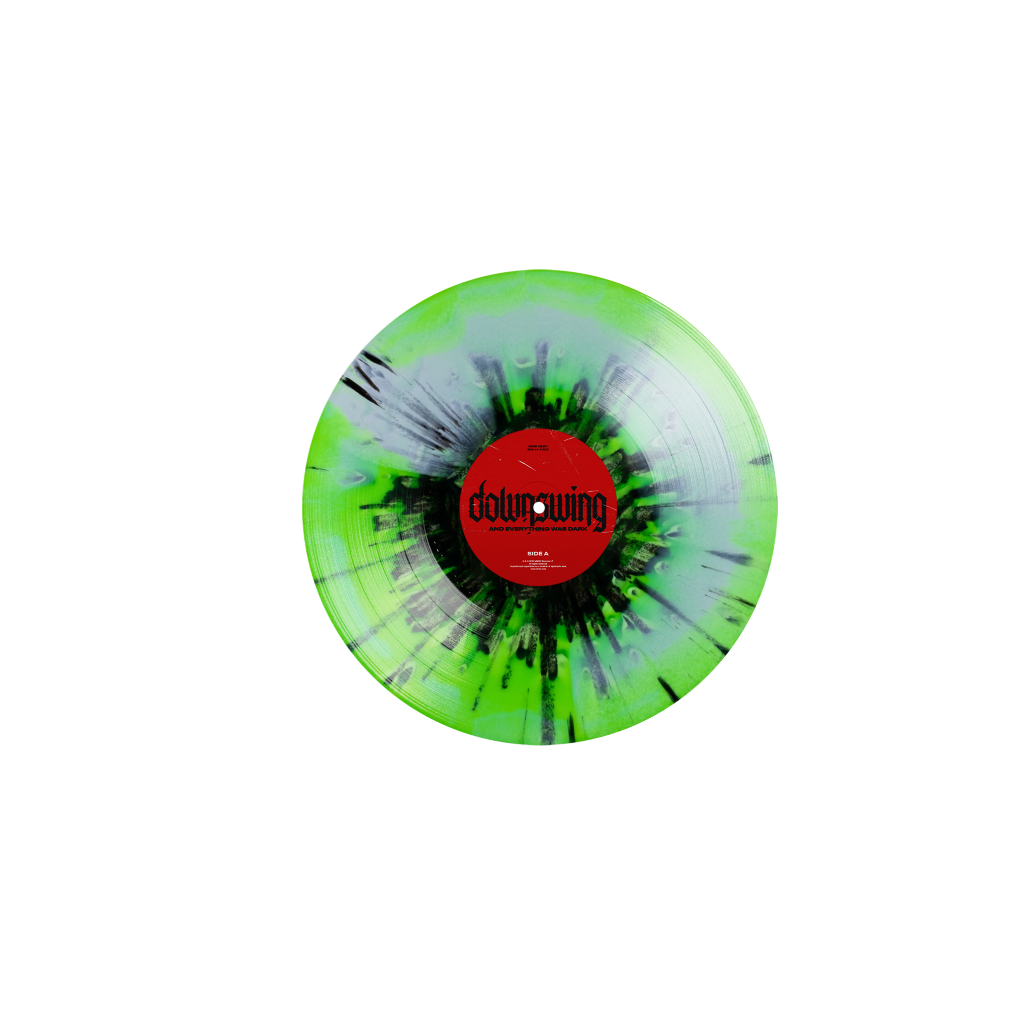DOWNSWING 'AND EVERYTHING WAS DARK' LP (Green/Black Splatter Vinyl)