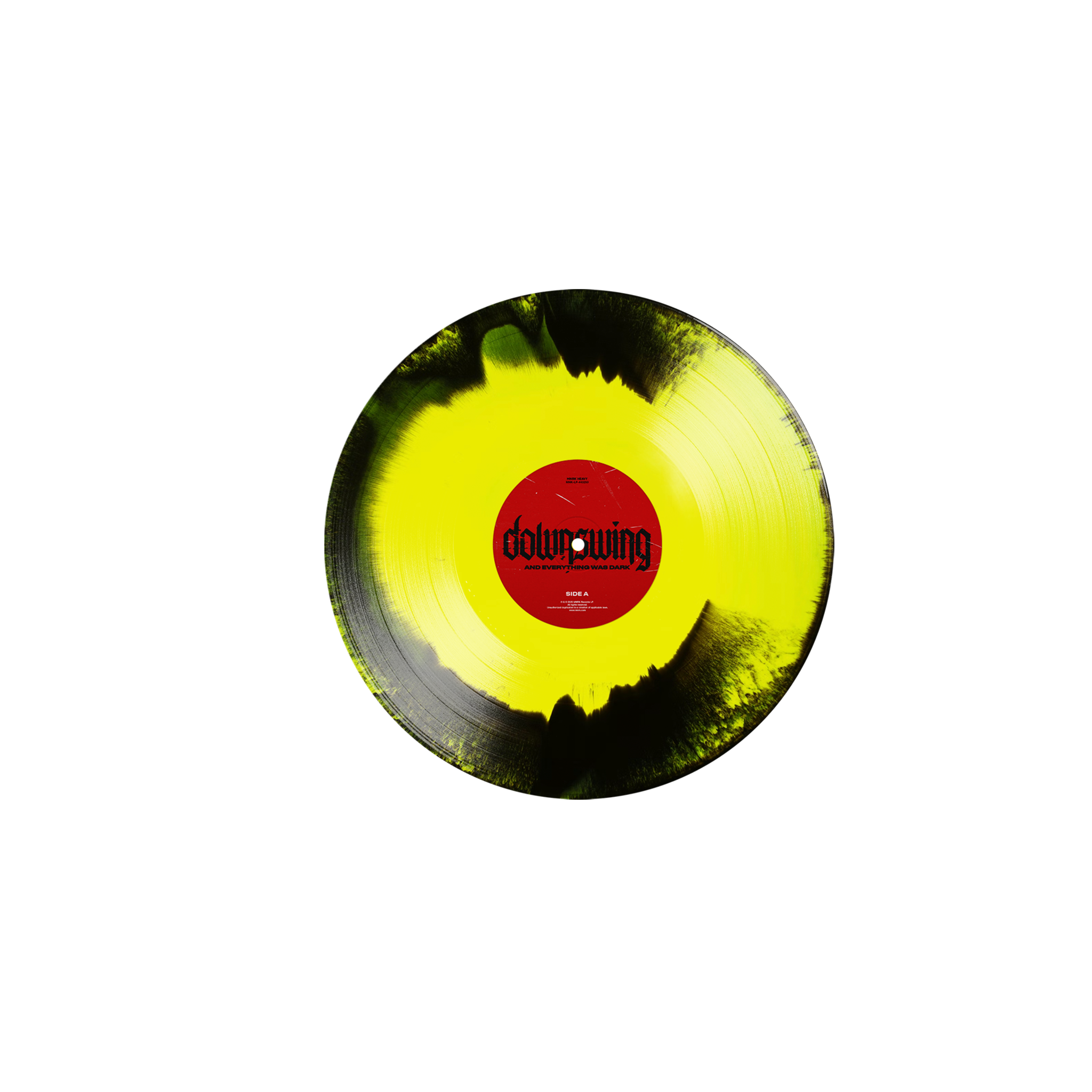 DOWNSWING 'AND EVERYTHING WAS DARK' LP (Yellow Blend Vinyl)