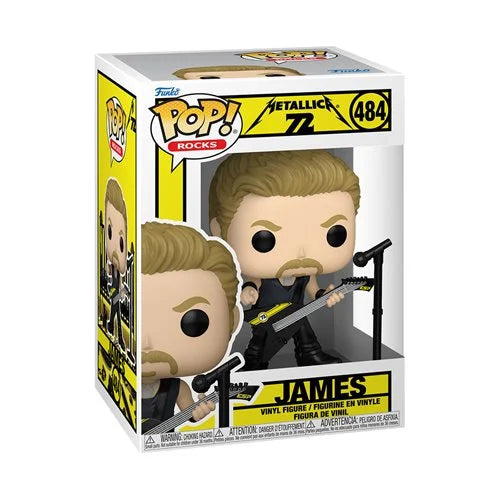 JAMES HETFIELD FUNKO POP! ROCKS FIGURE (72 Seasons)