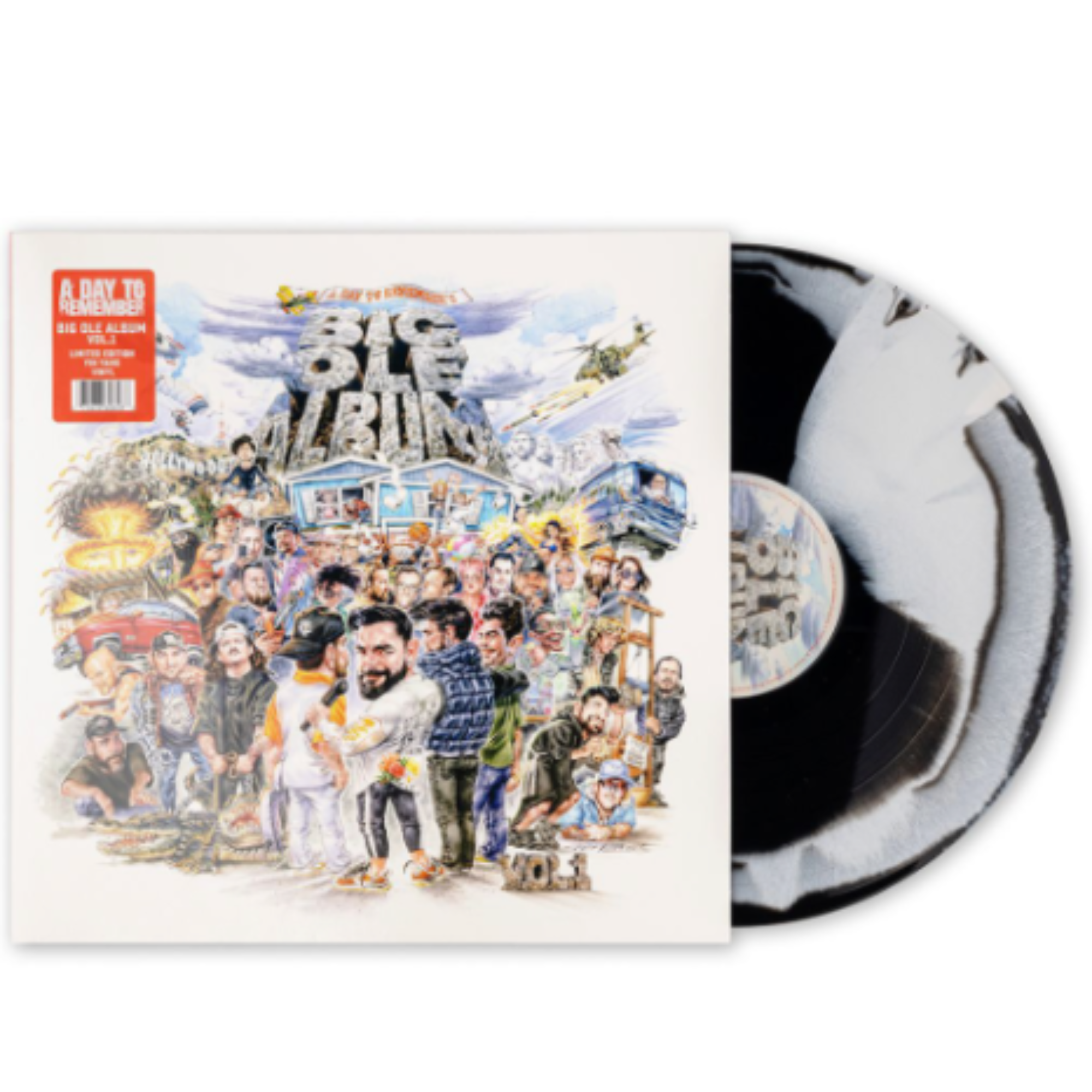 A DAY TO REMEMBER 'BIG OLE ALBUM VOL. 1' LP (Yin Yang Vinyl)