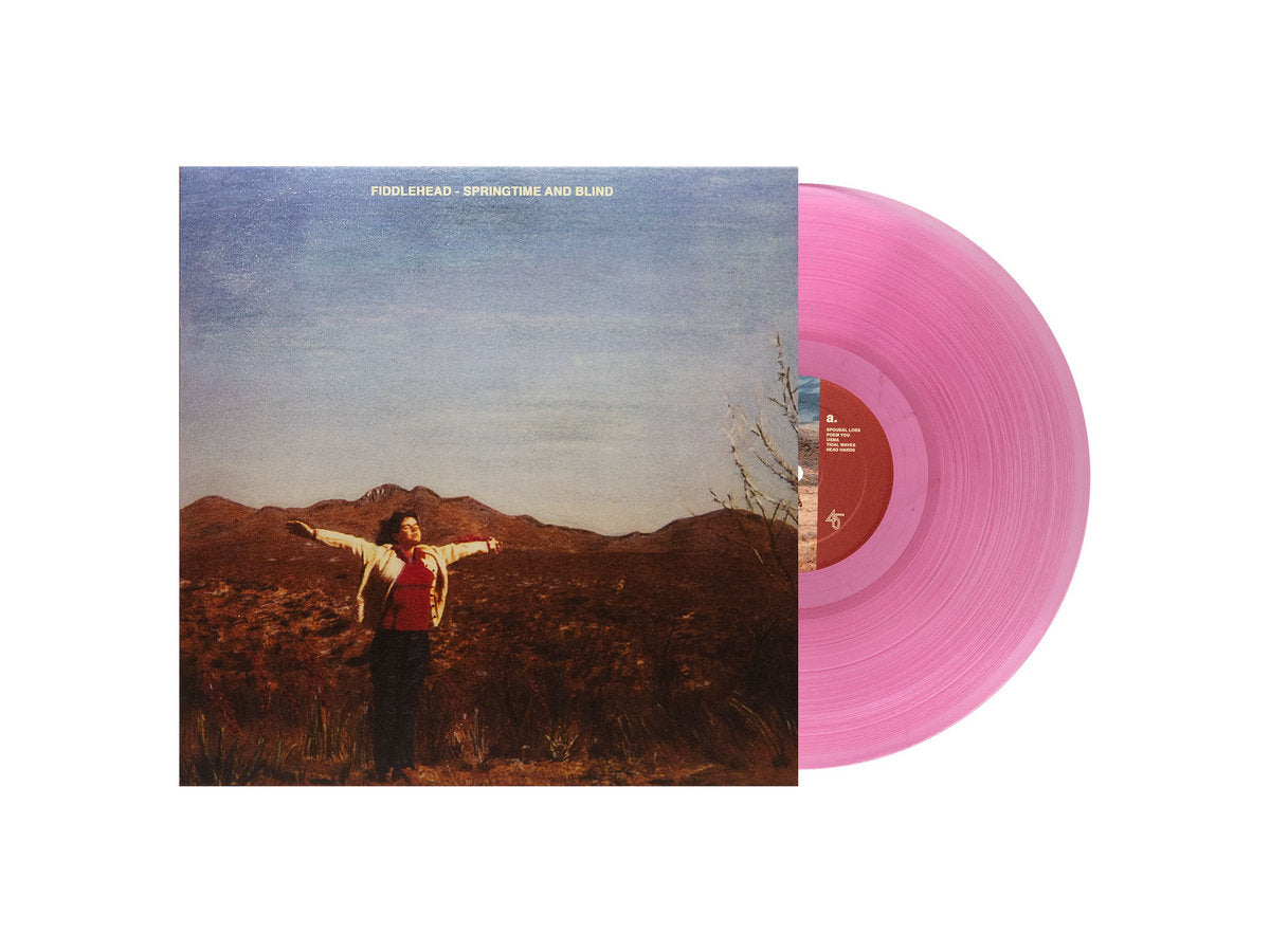 Fiddlehead Springtime And Blind LP Limited Edition Clear Pink