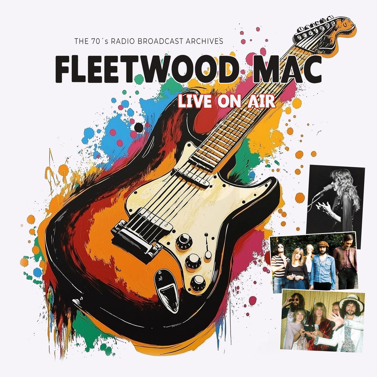 Fleetwood Mac Live On Air LP White