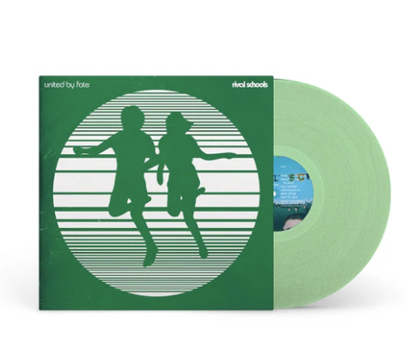 RIVAL SCHOOLS'UNITED BY FATE' LP (Green Glitter Vinyl)