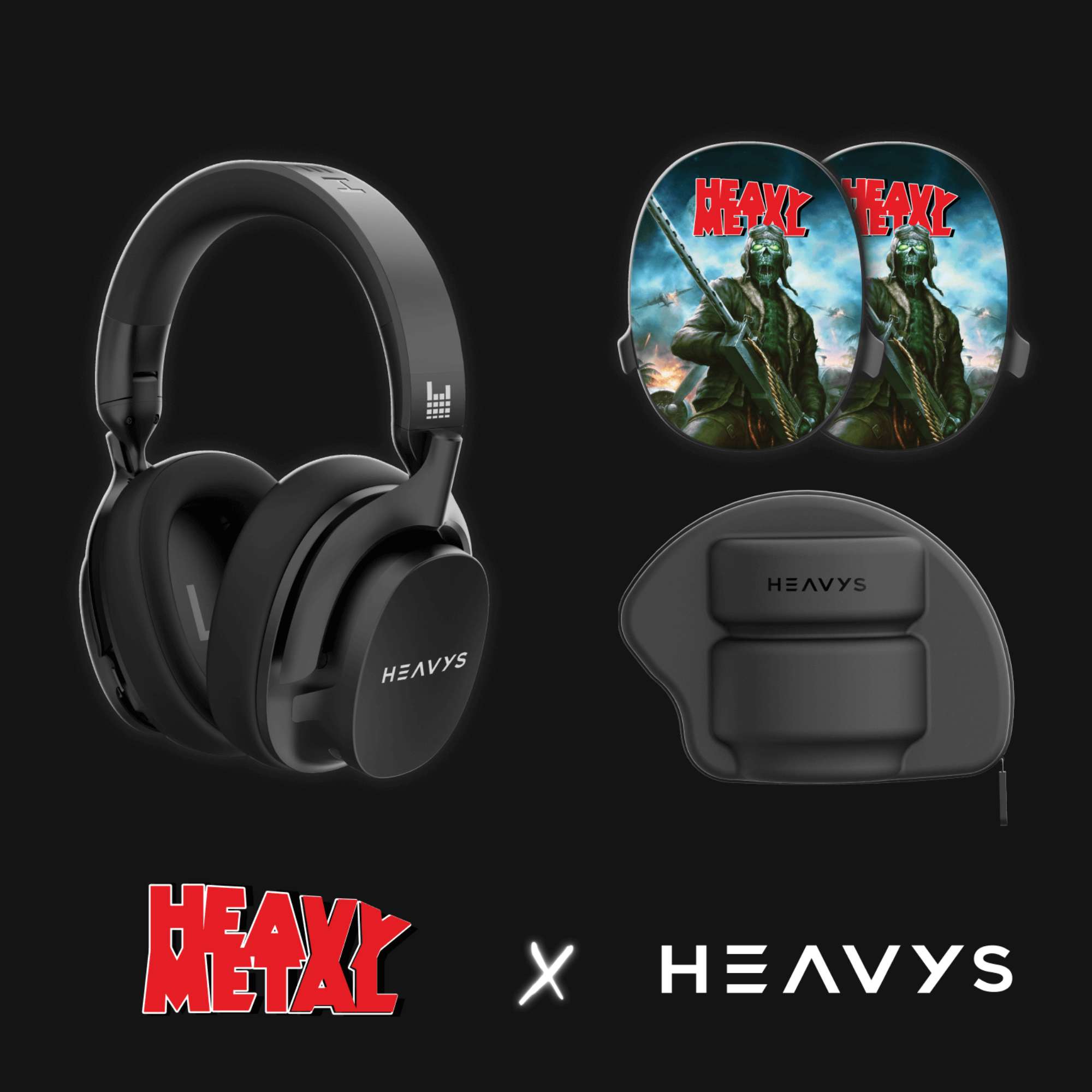 HEAVY METAL MAGAZINE - NELSON EDITION HEADPHONES