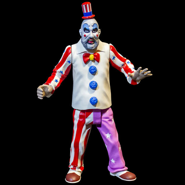 House of 1000 Corpses Captain Spaulding 5 Inch Action Figure Full Body no Background