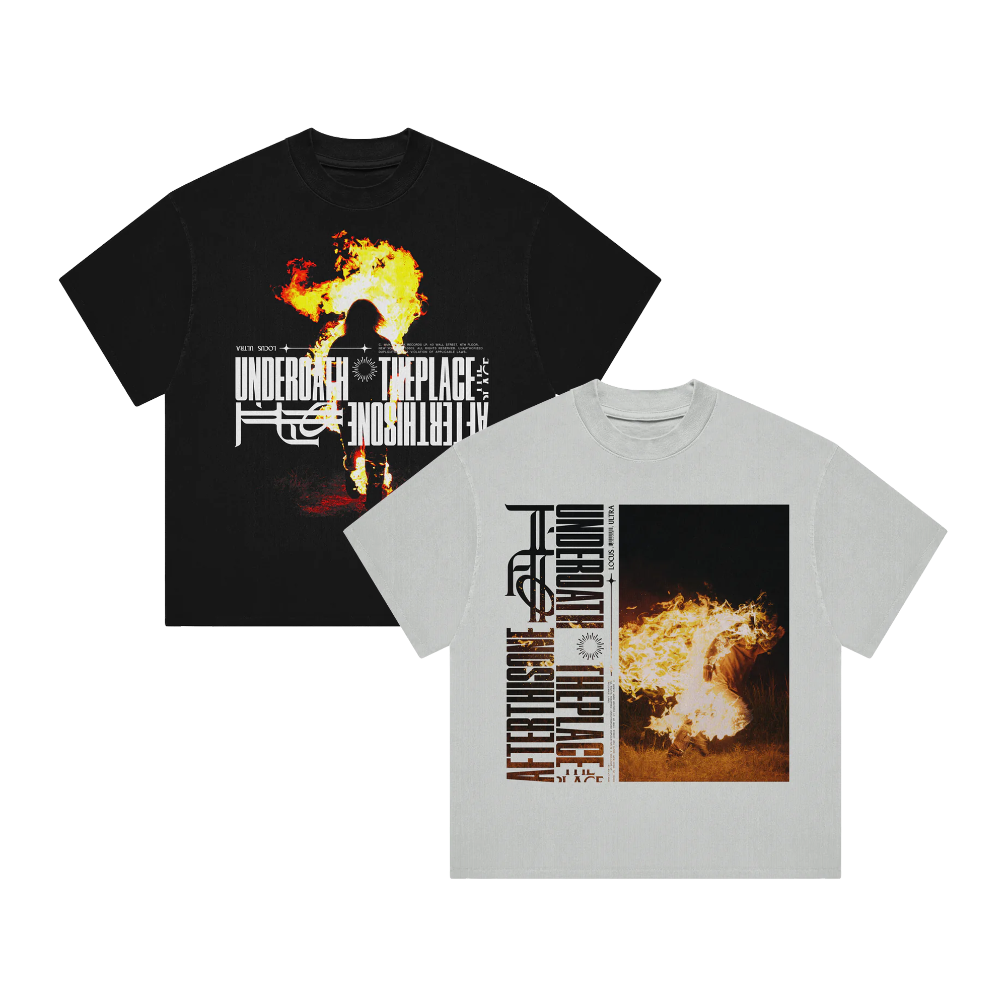 UNDEROATH "FIRE RUN" LIMITED EDITION T-SHIRT