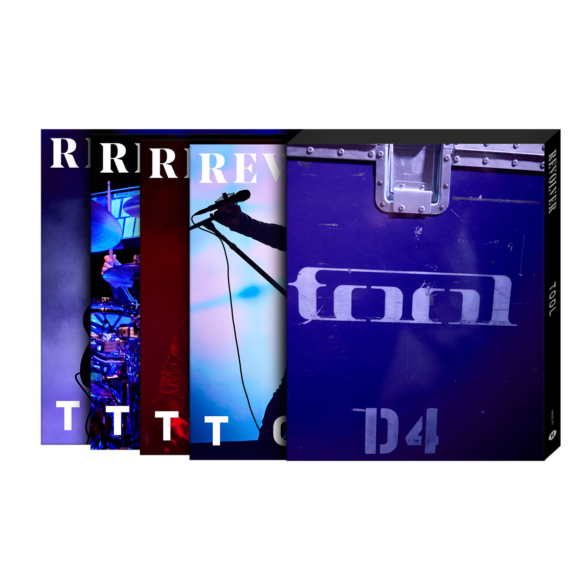 TOOL x REVOLVER ' 4 ALTERNATE 2025 SPRING ISSUE COVERS IN HEAVY-DUTY NUMBERED SLIPCASE