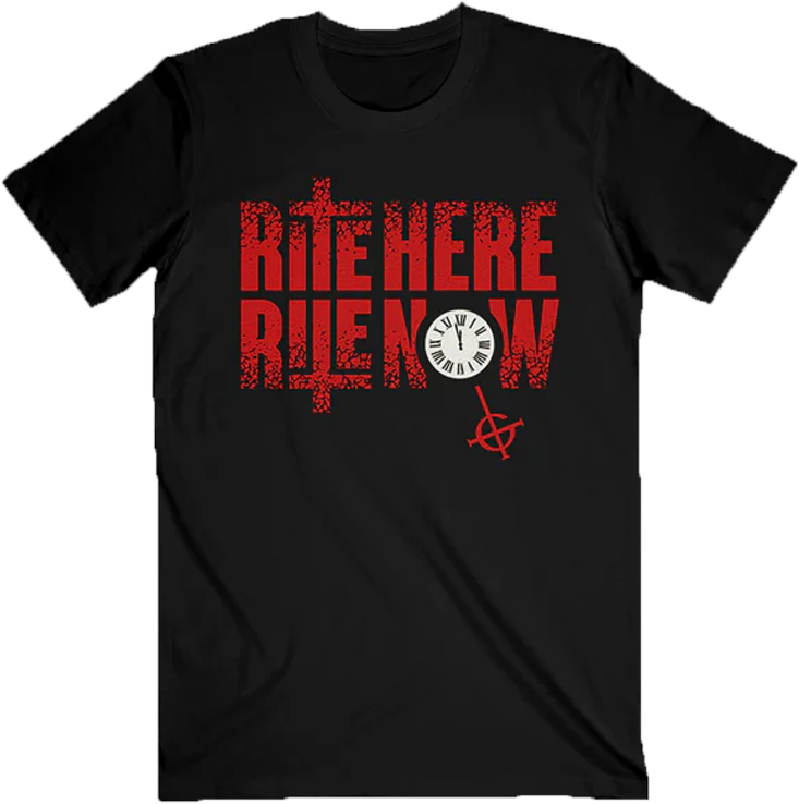 GHOST 'RITE HERE RITE NOW" T-SHIRT