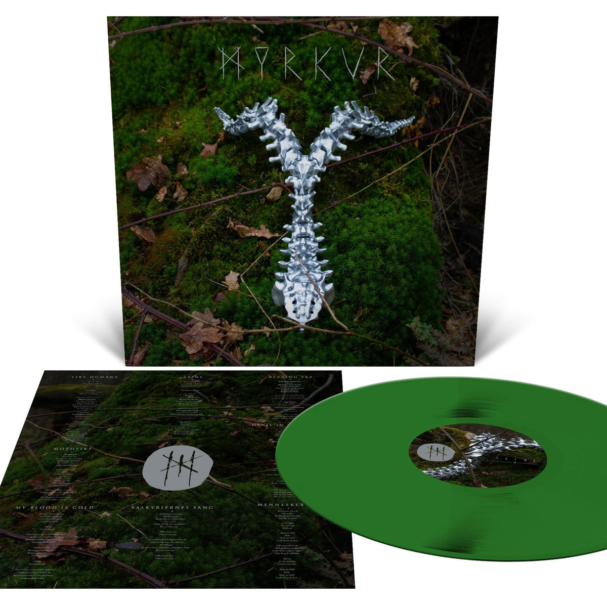 MYRKUR 'SPINE' LP (Limited Edition ' Only 300 Made, Evergreen Vinyl)