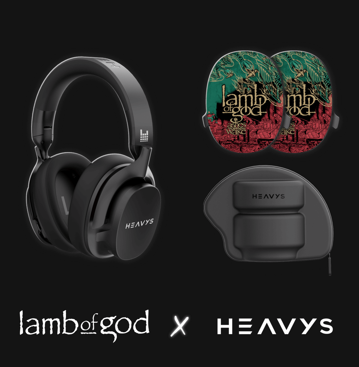 LAMB OF GOD 'ASHES OF THE WAKE' HEADPHONES