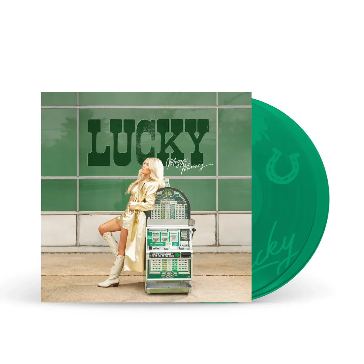 MEGAN MORONEY 'LUCKY' 2LP (Green Vinyl)