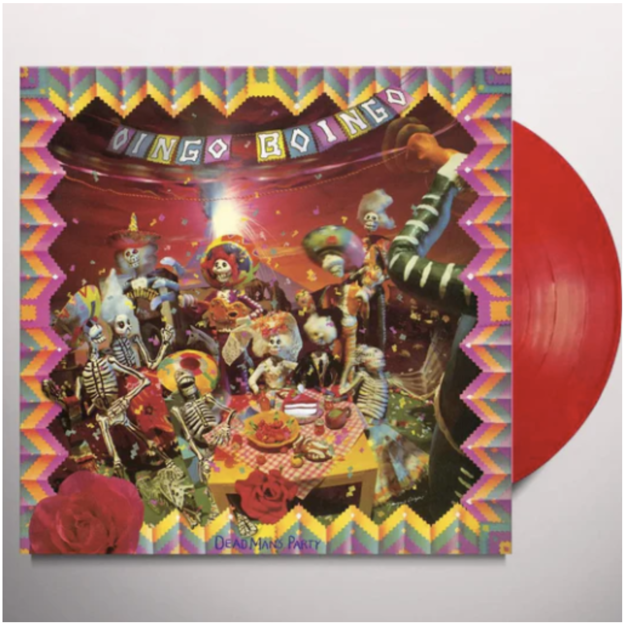 OINGO BOINGO 'DEAD MAN'S PARTY' LP (Red Vinyl)