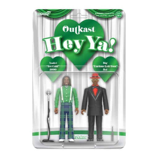 OUTKAST (HEY YA!) WAVE 4 2-PACK REACTION FIGURES
