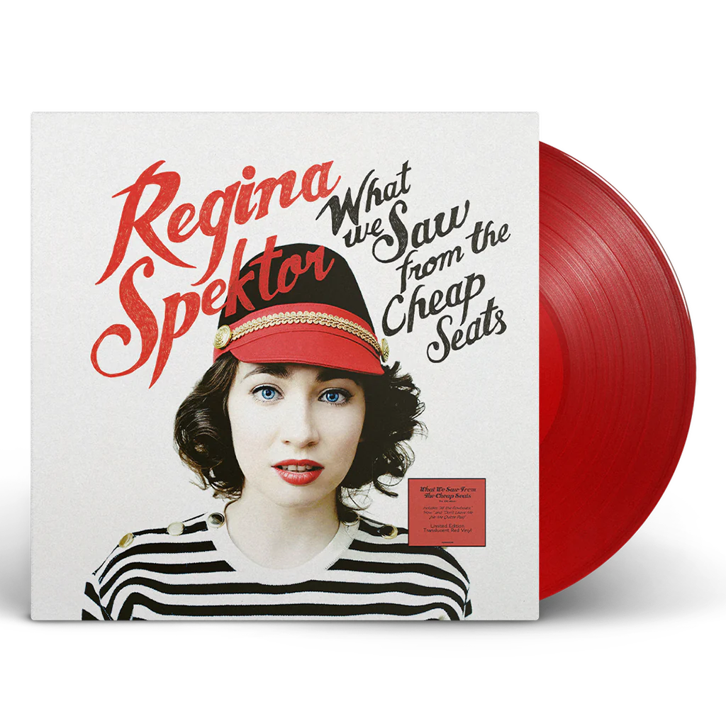 Regina Spektor What We Saw From The Cheap Seats LP Translucent Red
