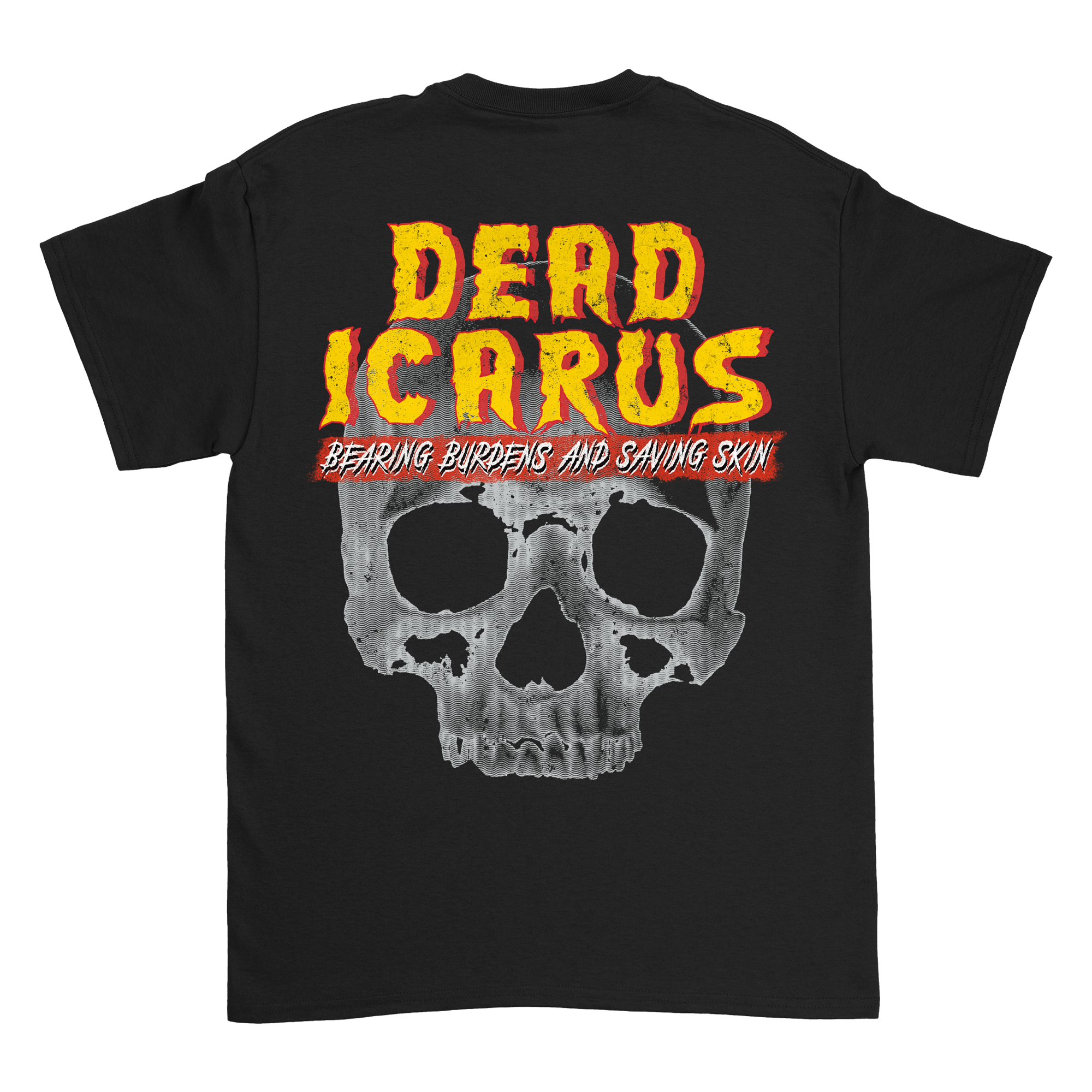 DEAD ICARUS SKULL LOGO T-SHIRT