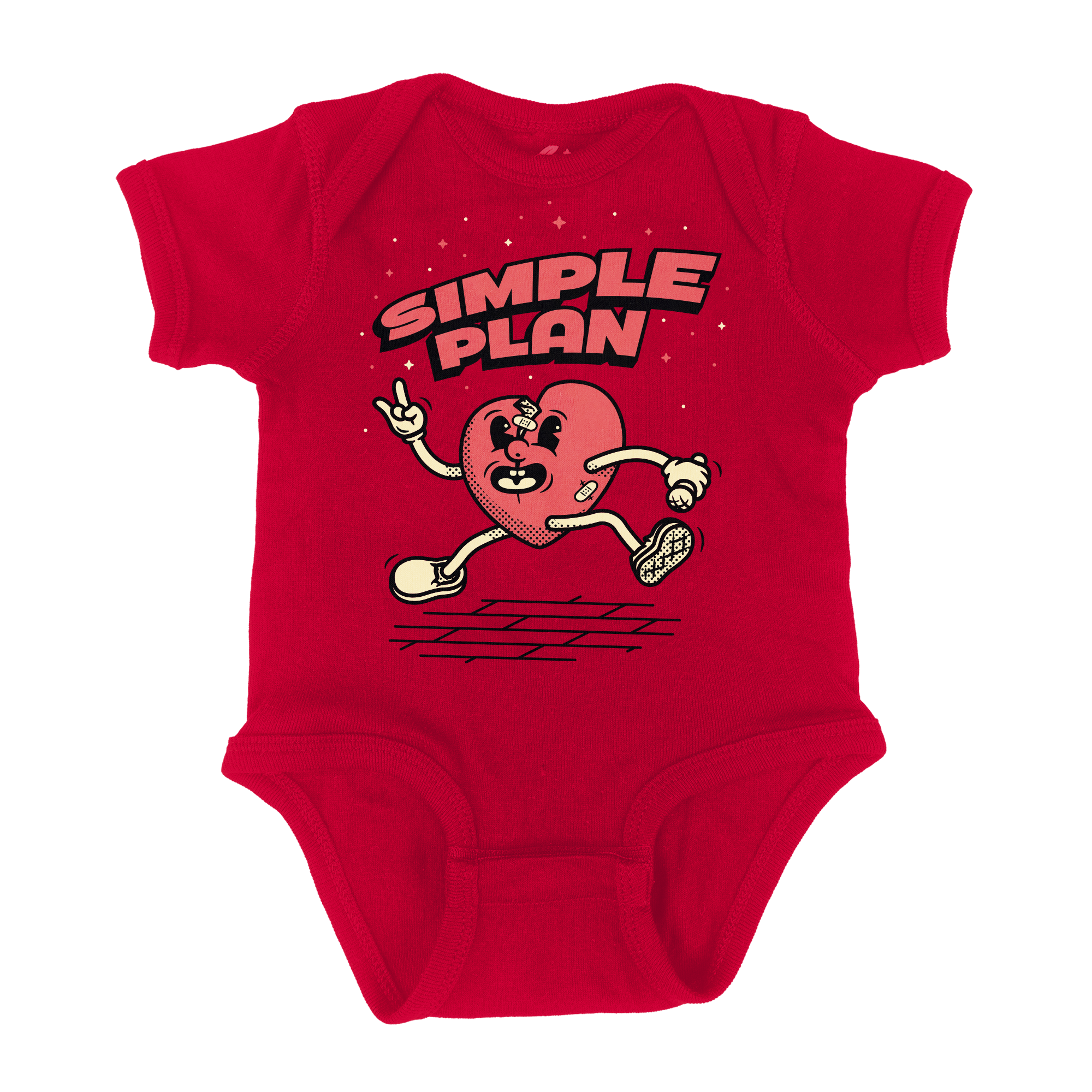 Simple Plan "Jump" Onesie (Red)