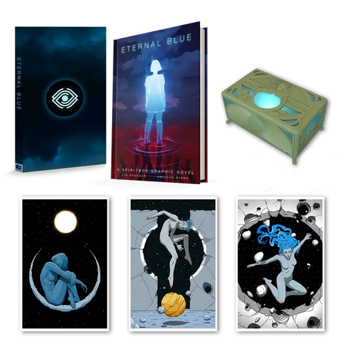 SPIRITBOX: ETERNAL BLUE DELUXE EDITION WITH FUNCTIONING SPIRITBOX BUNDLE
