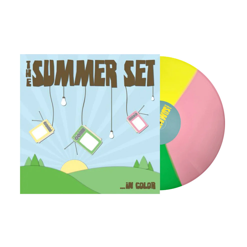 THE SUMMER SET '...IN COLOR' LP (Tri-Color Vinyl)