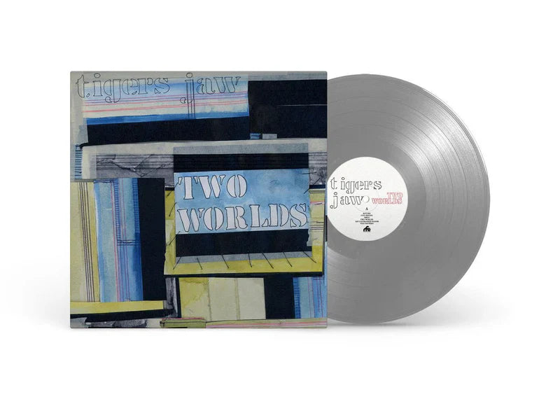 TIGERS JAW 'TWO WORLDS' LP (Silver Swirl)