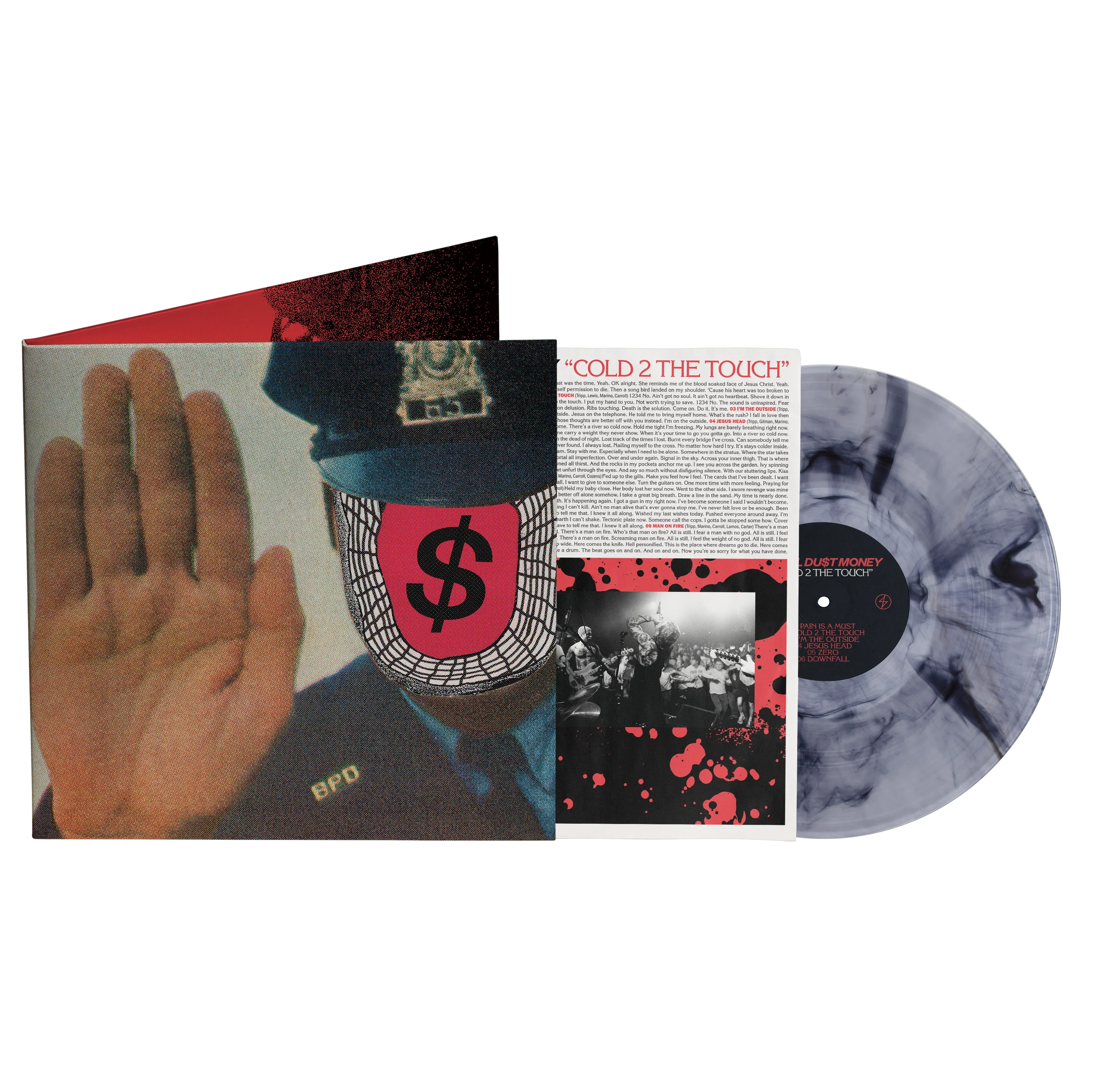 ANGEL DU$T 'COLD 2 THE TOUCH’ LP (Squid Ink Vinyl)