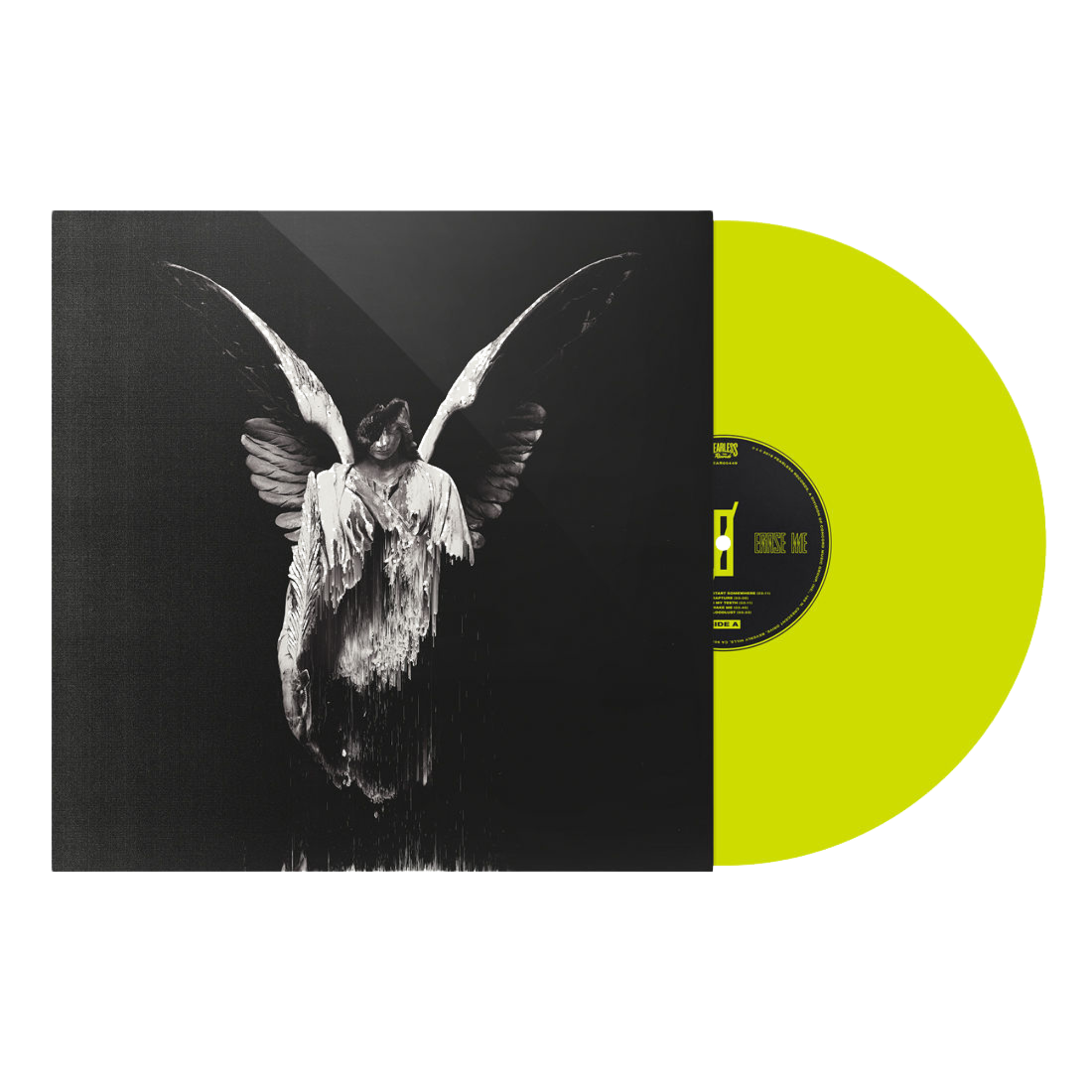 UNDEROATH 'ERASE ME' LP (Opaque Acid Green Vinyl)
