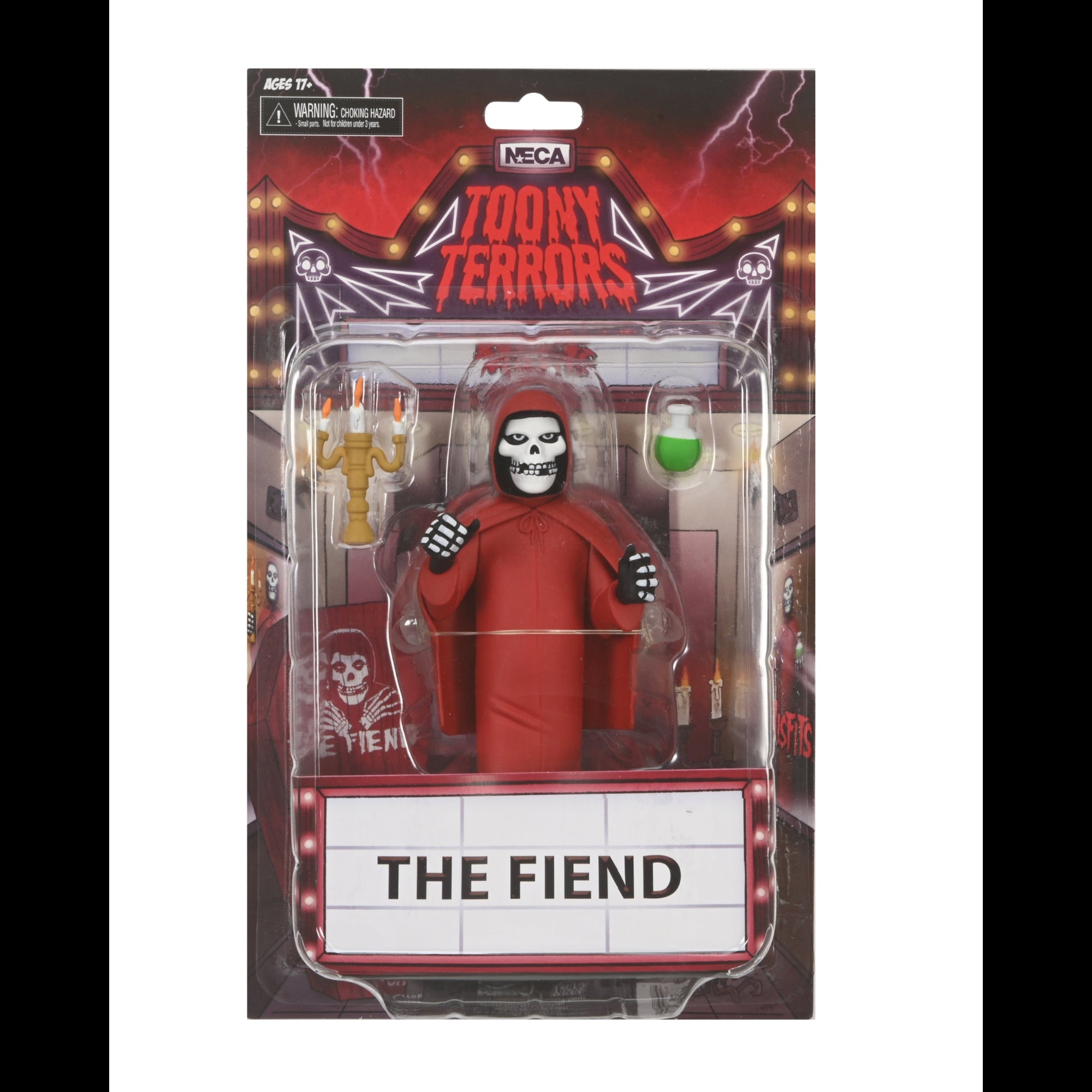 MISFITS FIEND TOONY TERRORS ACTION FIGURE (Red Robe)