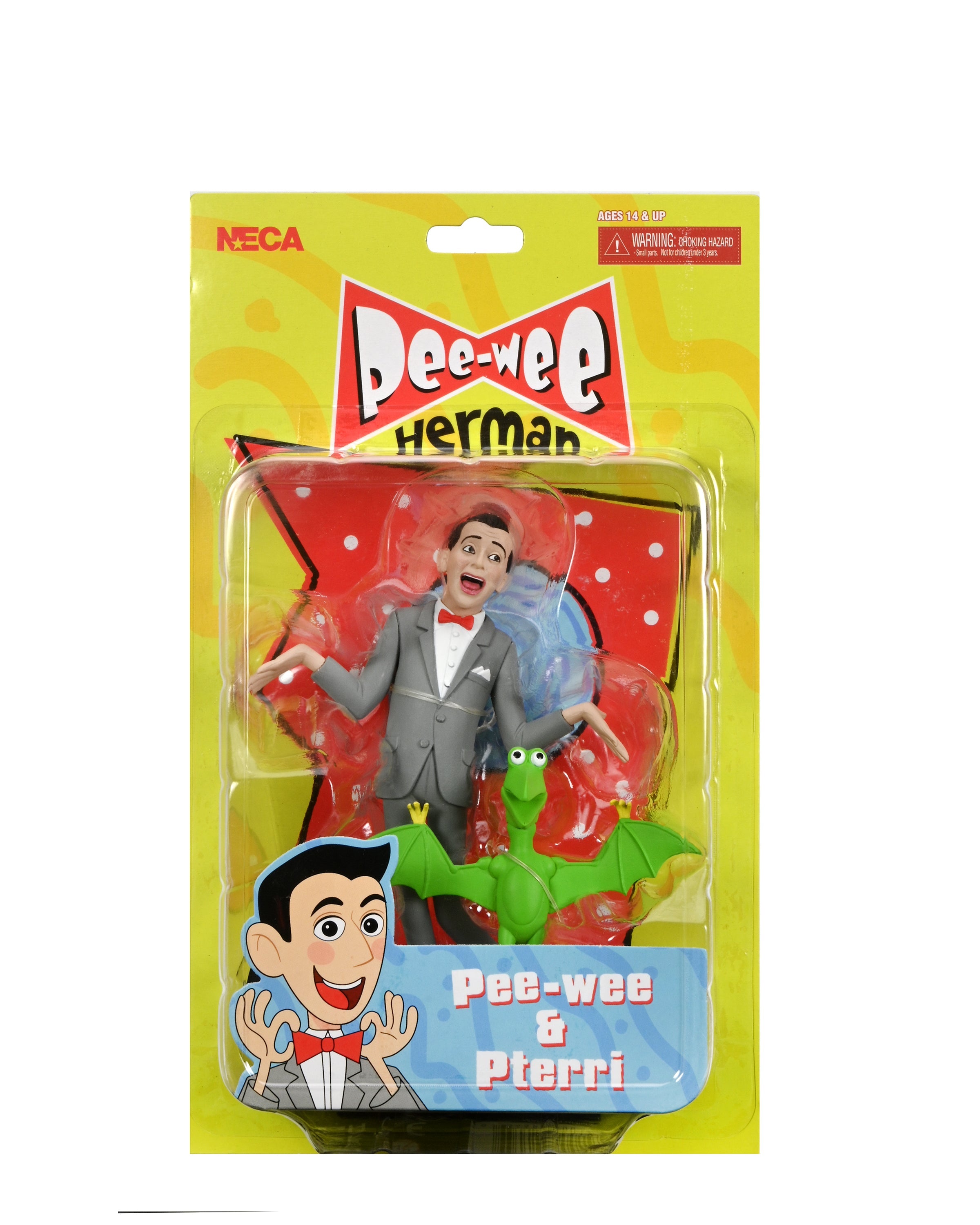PEE-WEE HERMAN & PTERRI TOONY CLASSICS ACTION FIGURE