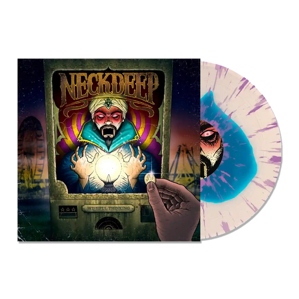 NECK DEEP ‘WISHFUL THINKING’ LP (Limited Edition – Only 200 made, Blue in Clear w/ Purple Splatter Vinyl)