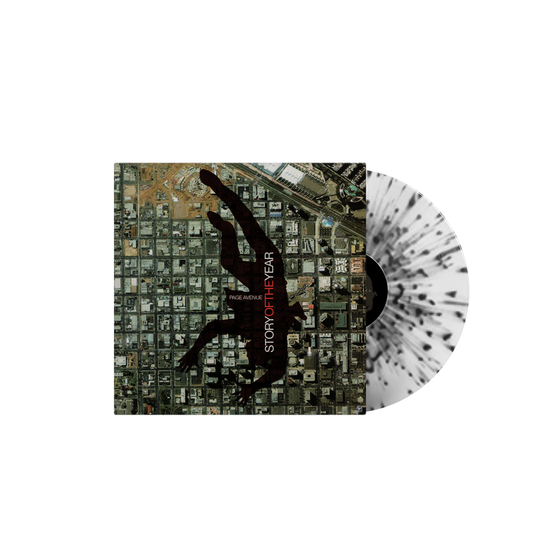 STORY OF THE YEAR ‘PAGE AVENUE’ LP (Limited Edition – Only 300 Made, Milky Clear w/ Black Splatter Vinyl)
