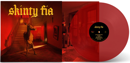 FONTAINES DC 'SKINTY FIA' LIMITED TRANSPARENT RED VINYL LP – ONLY 750 MADE