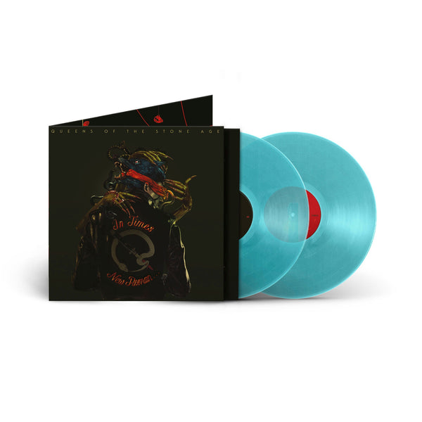 QUEENS OF THE STONE AGE 'IN TIMES NEW ROMAN...' LP (Clear Blue Vinyl)