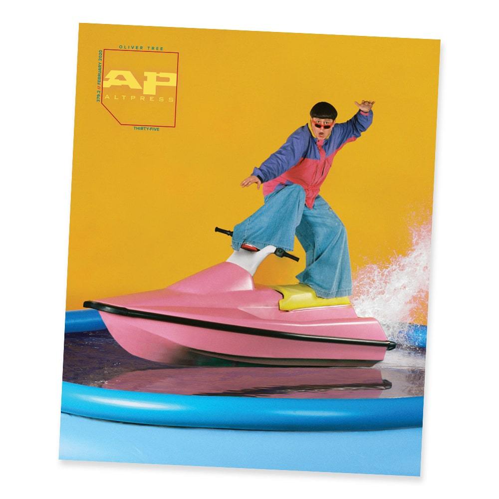 Oliver Tree - Alternative Press Magazine Issue 379 Version 2 New Gen Magazine Alternative Press 