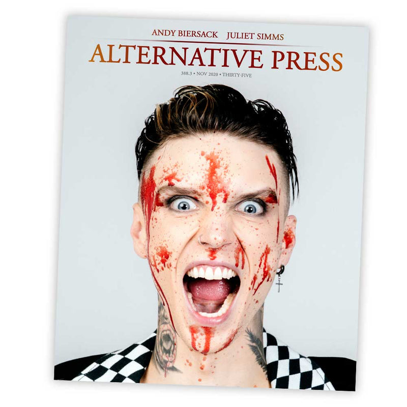 Andy Biersack - Alternative Press Magazine Issue 388 Version 3 - Single Issue New Gen Magazine Alternative Press Magazine 
