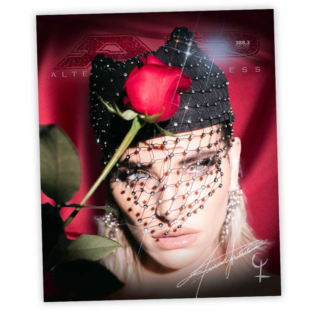 Juliet Simms - Alternative Press Magazine Issue 388 Version 2 - Single Issue New Gen Magazine Alternative Press Magazine 
