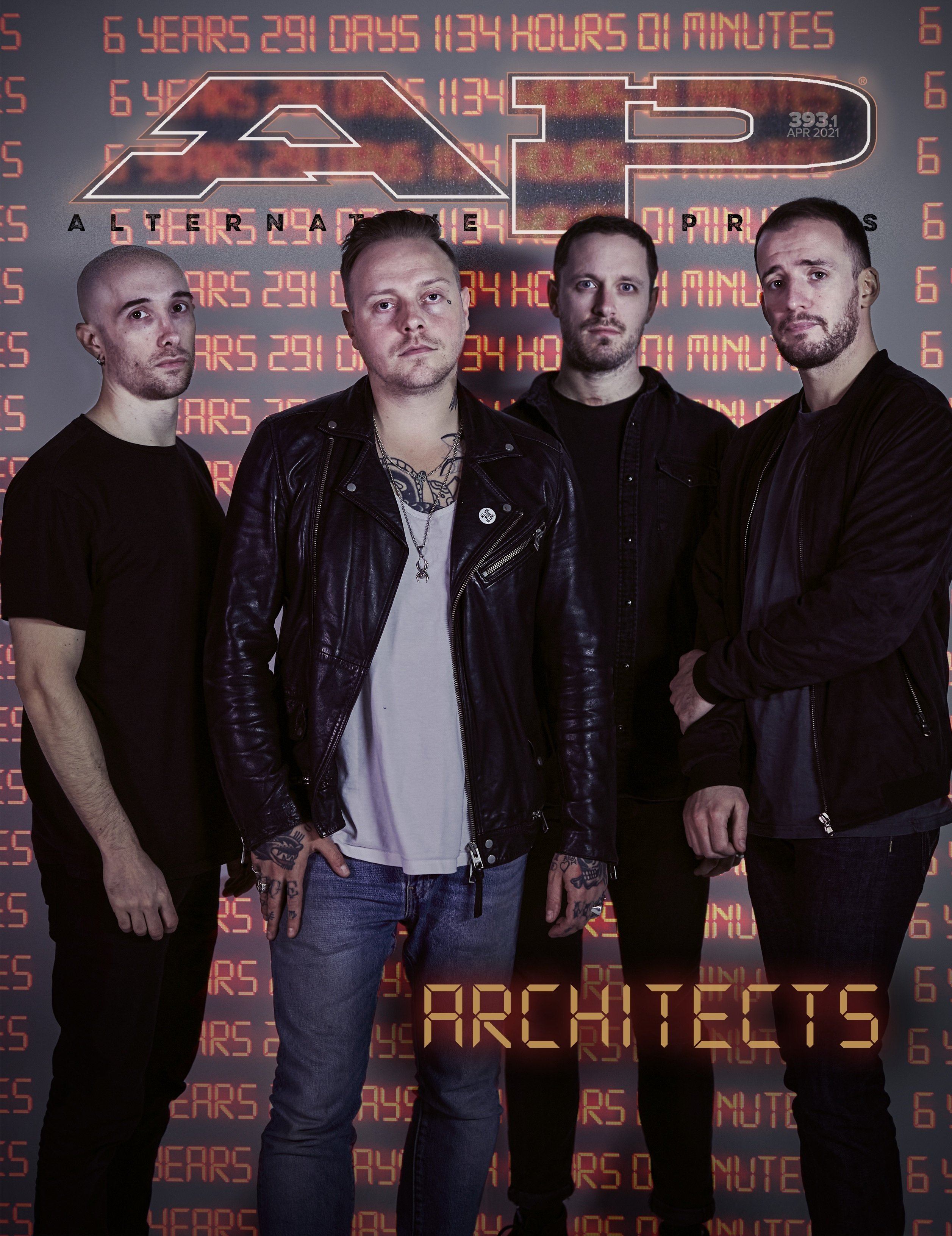 Architects - Alternative Press Magazine Issue 393 April 2021 - Version 1 New Gen Magazine Alternative Press 