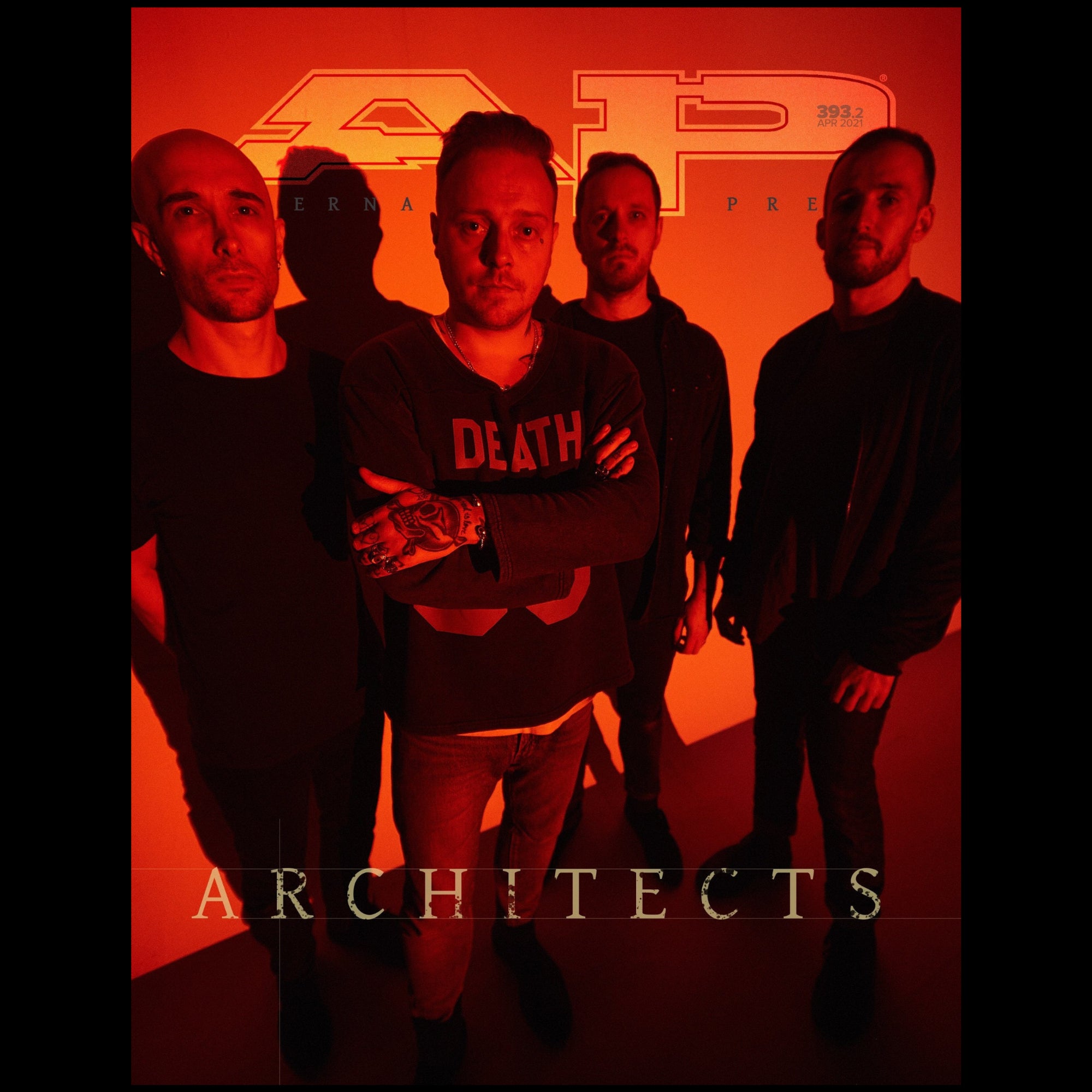 Architects - Alternative Press Magazine Issue 393 April 2021 - Version 2 New Gen Magazine Alternative Press 
