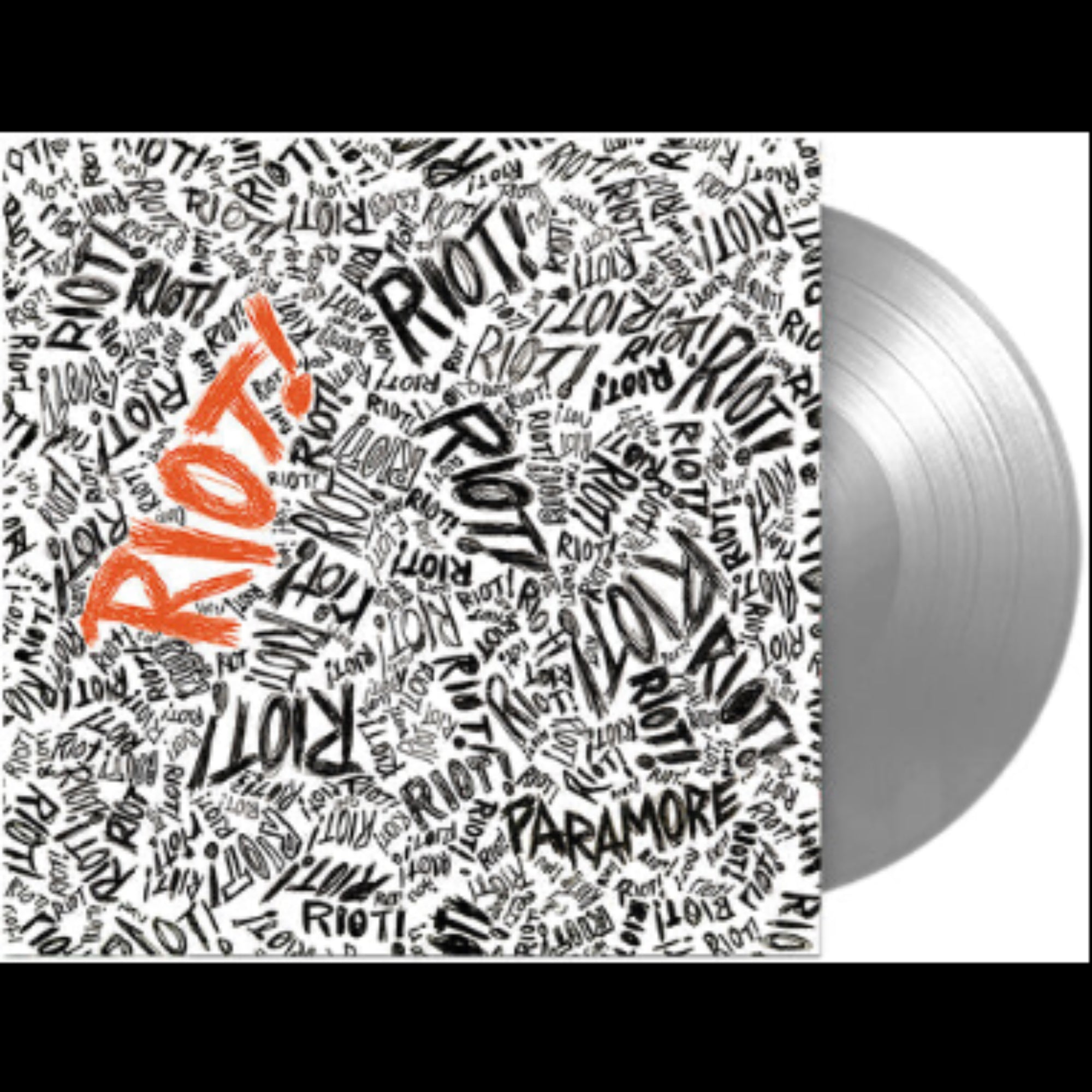 PARAMORE 'RIOT!' LP (FBR 25th Anniversary Edition, Silver Vinyl)