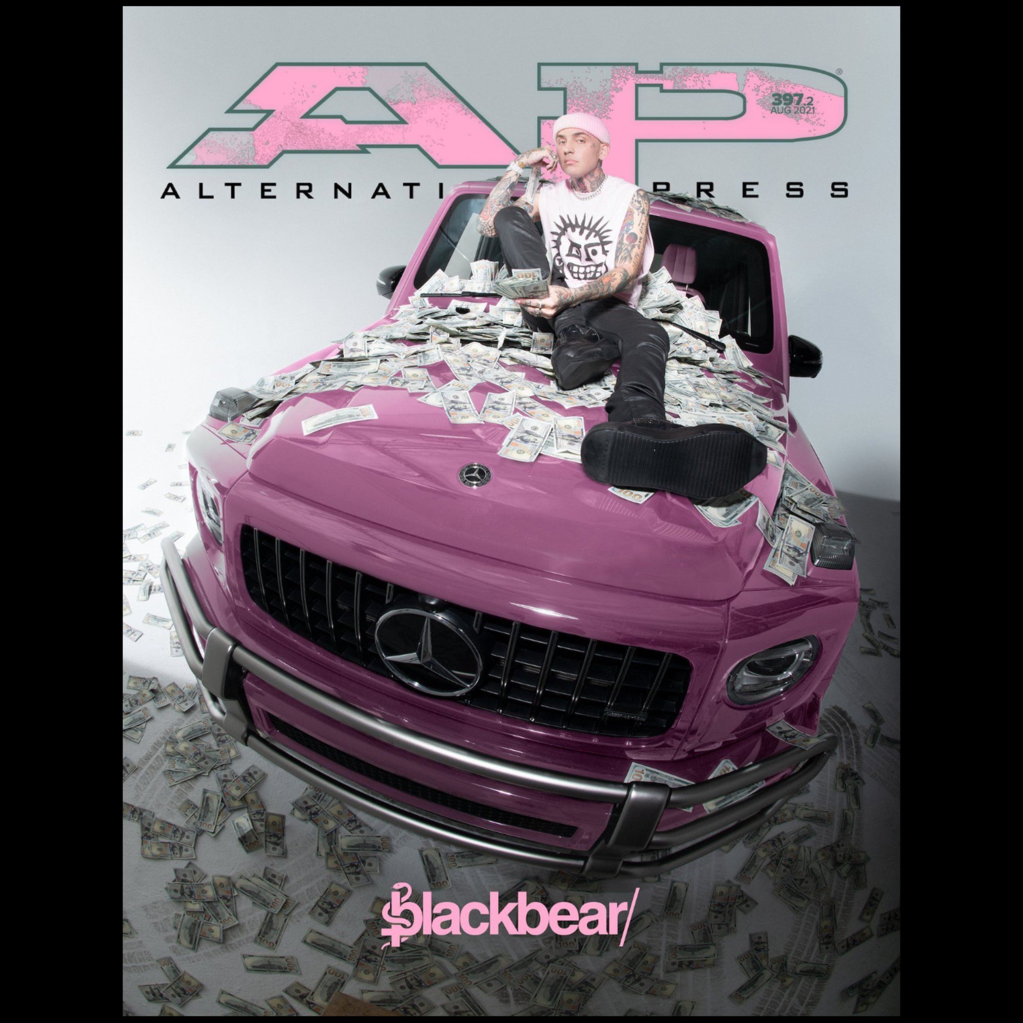 Blackbear - Alternative Press Magazine Issue 397 - August 2021 New Gen Magazine Alternative Press 