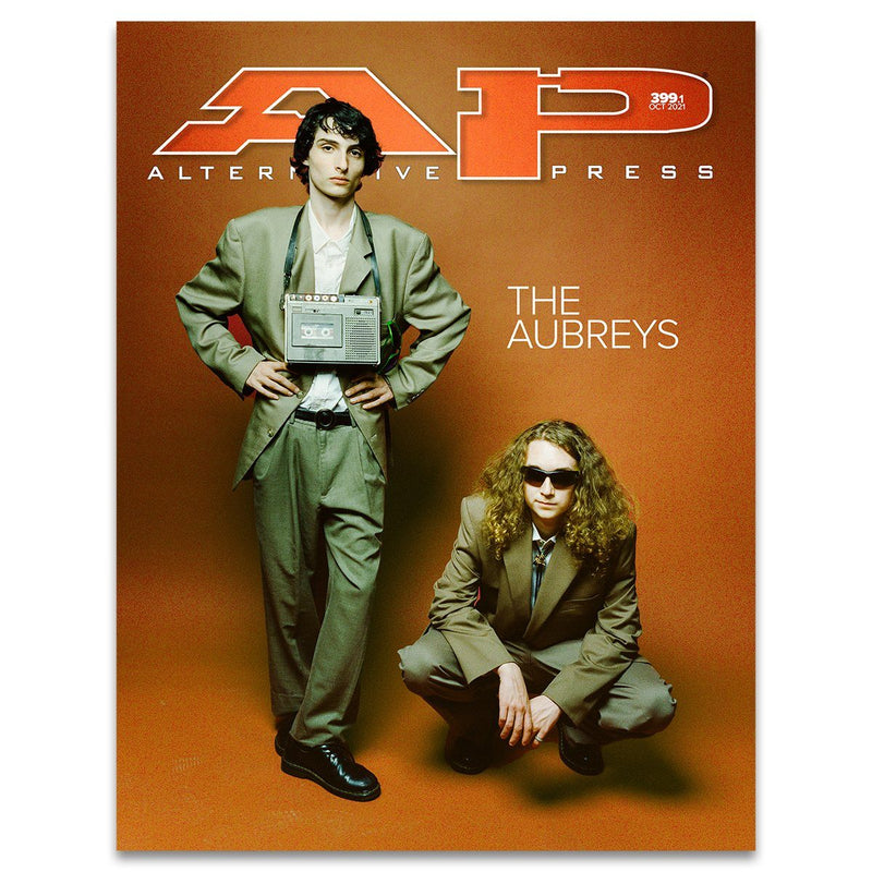 The Aubreys - Alternative Press Magazine Issue 399 - October 2021 - Version 1 New Gen Magazine Alternative Press No Poster 