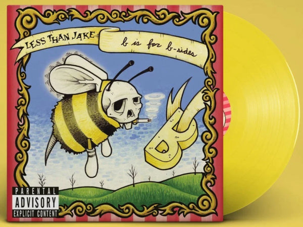 LESS THAN JAKE 'B IS FOR B-SIDES' LP (Opaque Yellow Vinyl)