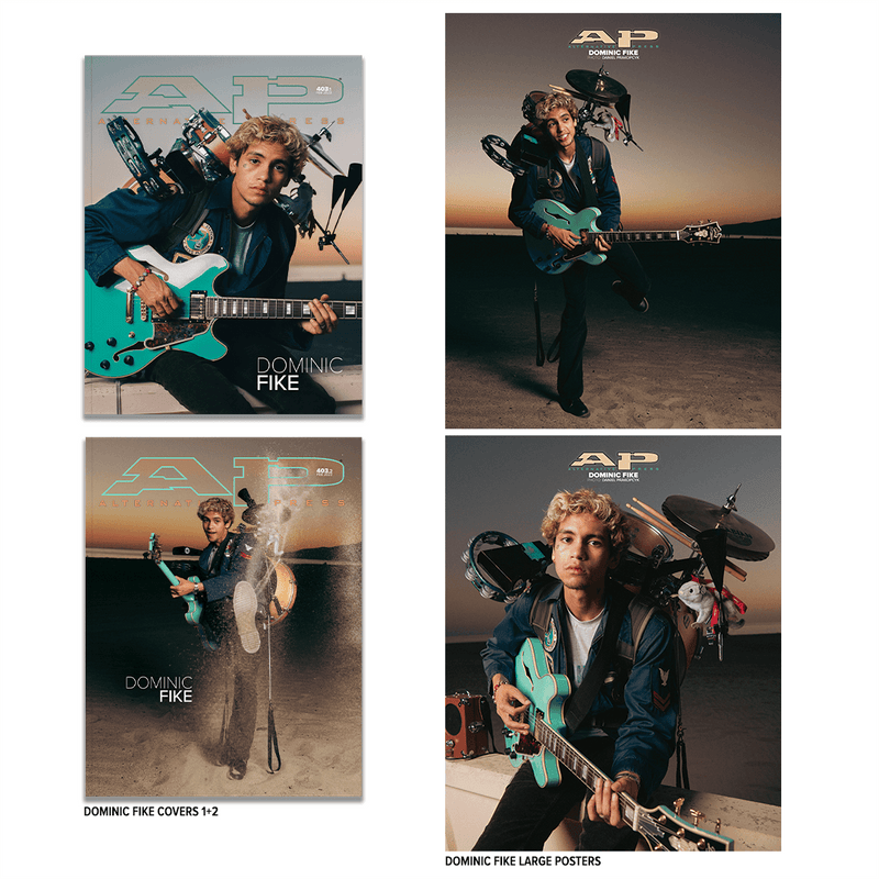 Dominic Fike - Alternative Press Magazine Issue 403 - February 2022 - Poster Collection Collection Alternative Press 
