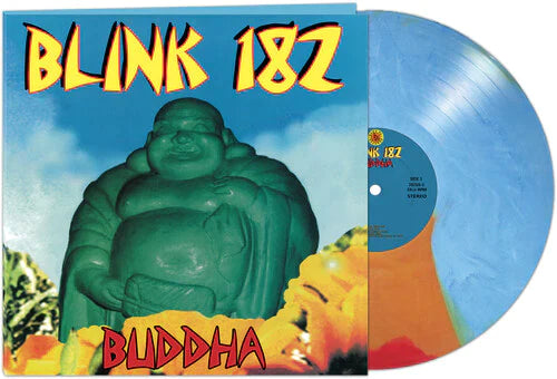 BLINK-182 'BUDDHA' LP (Blue, Red & Yellow Stripe Vinyl)
