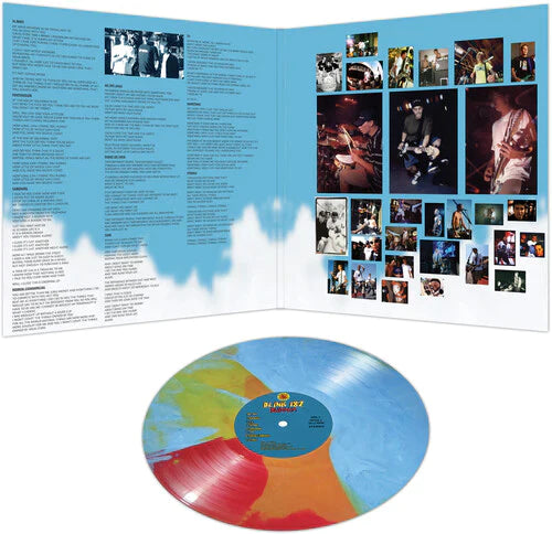 BLINK-182 'BUDDHA' LP (Blue, Red & Yellow Stripe Vinyl)